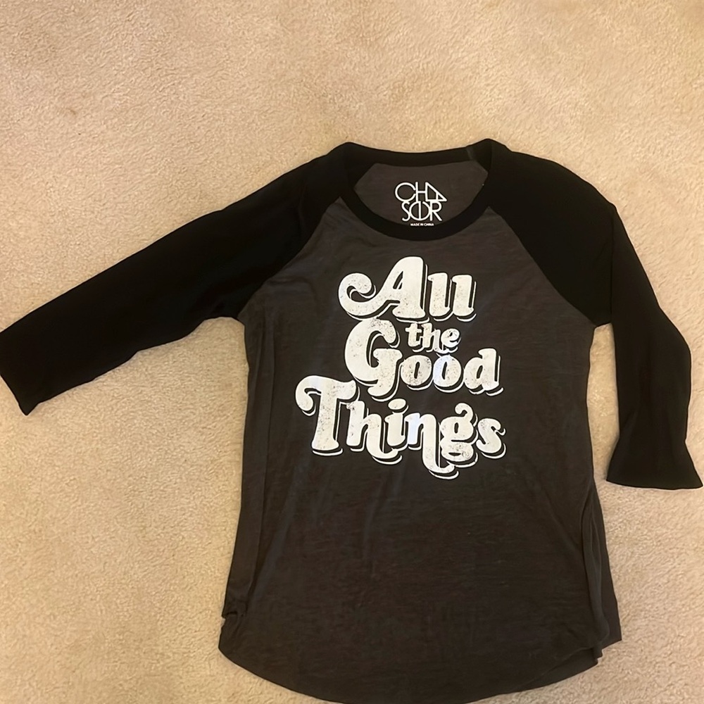 Chaser baseball shirt. Size S